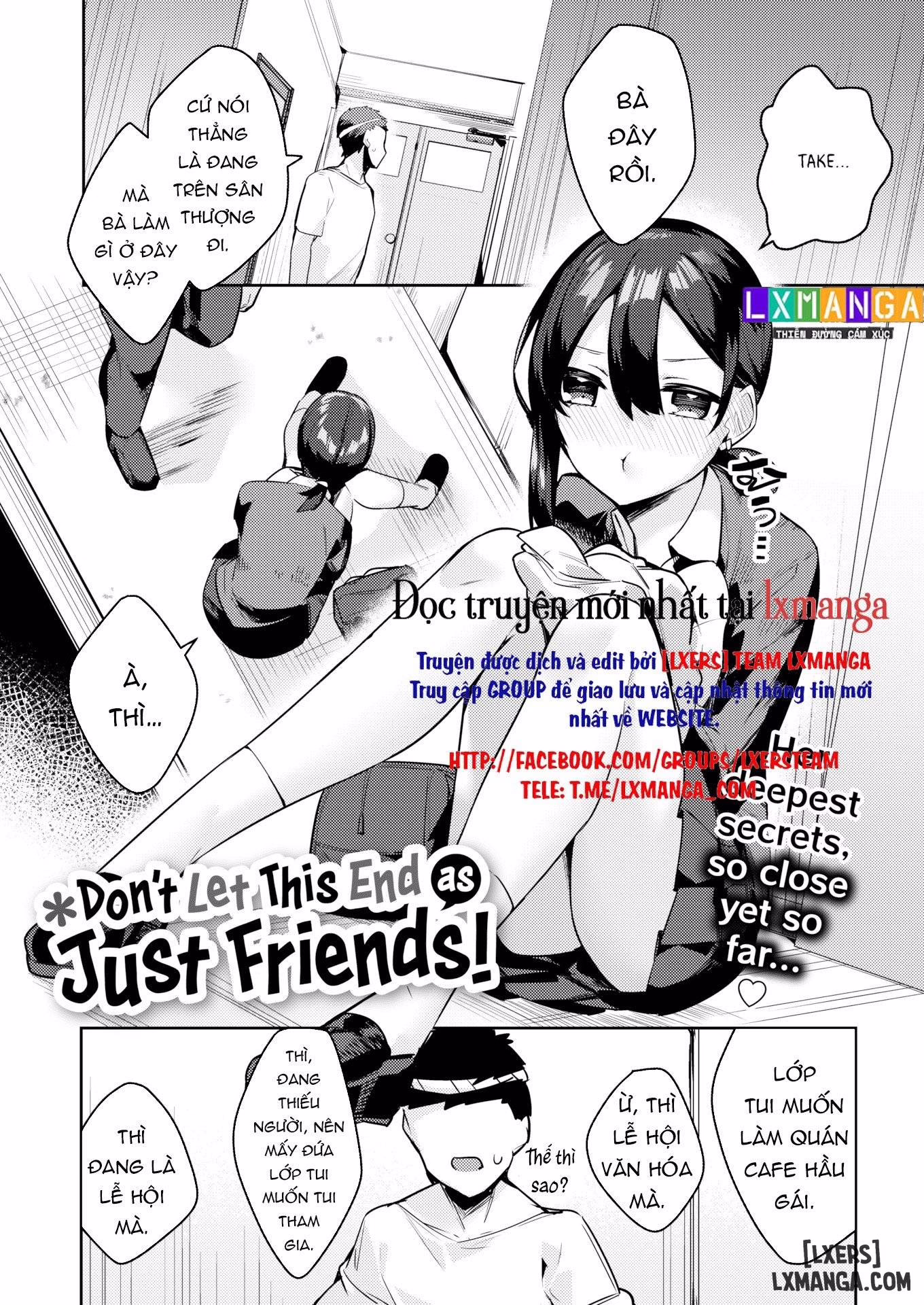 Don’t Let This End As Just Friends! Comic X-Eros #100